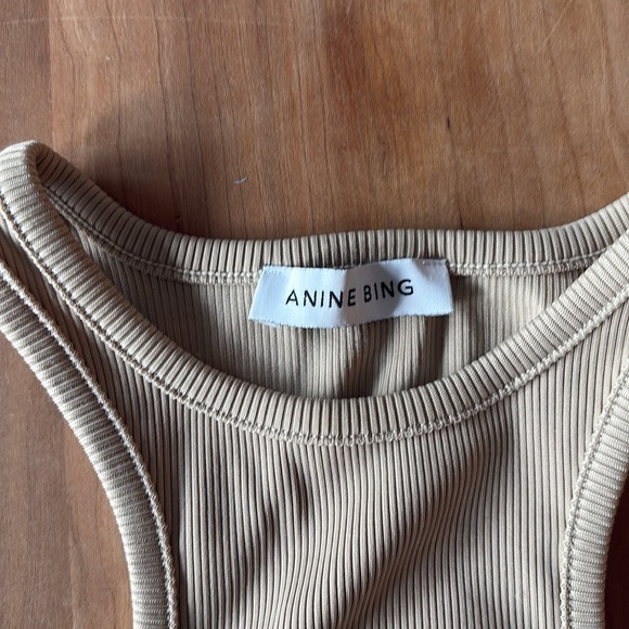 Annie Bing Ribbed Racerback Tank Top - Picture 2 of 3